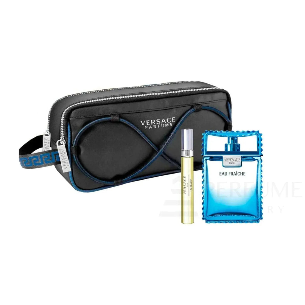 Man Fraiche By Versace For Men EDT (3pc Gift Set)