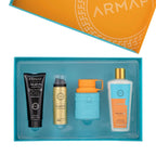 Odyssey Mandarin Sky By Armaf For Men (4pc Gift Set)