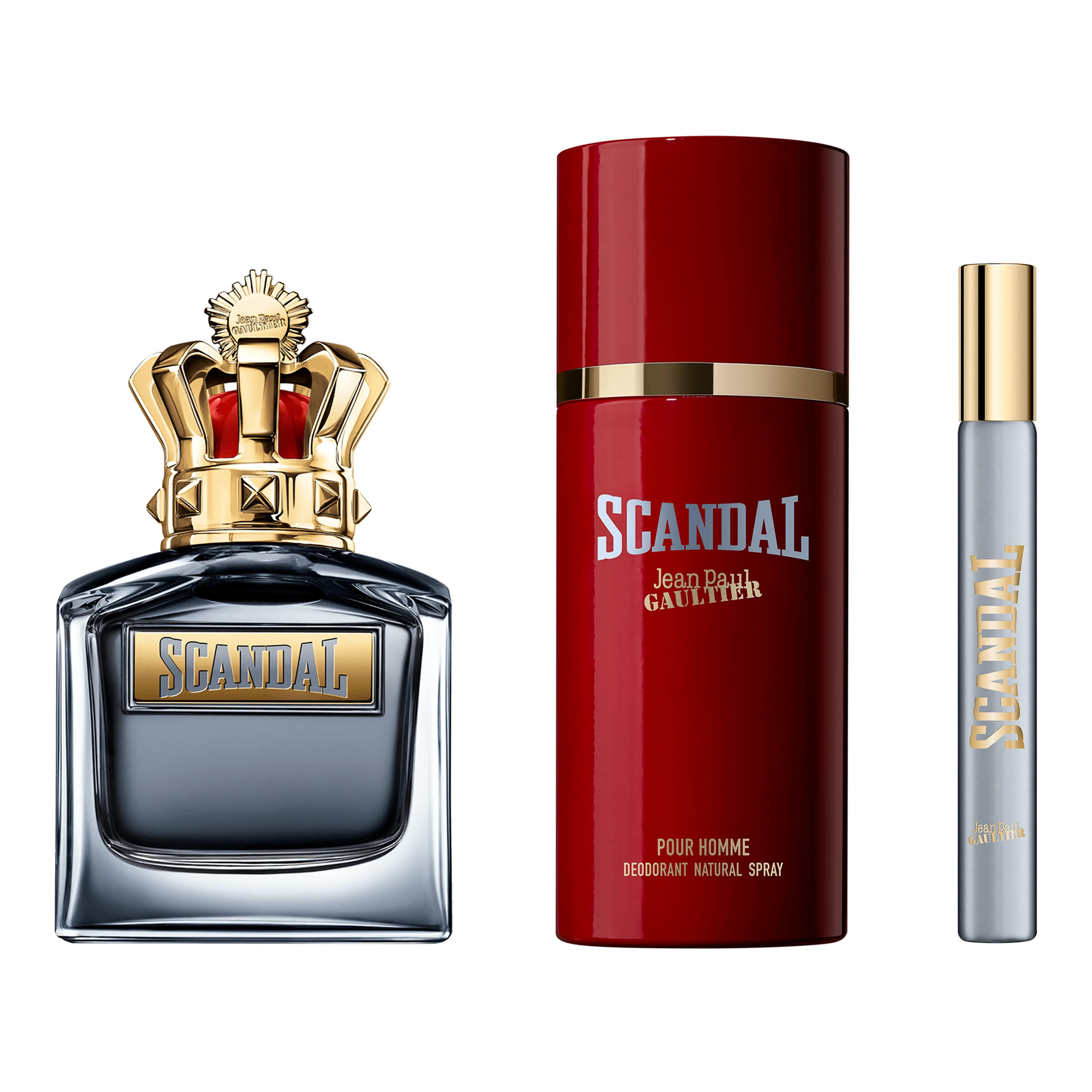 Scandal Pour Homme By Jean Paul Gaultier For Men 3Pcs Set EDP Spray